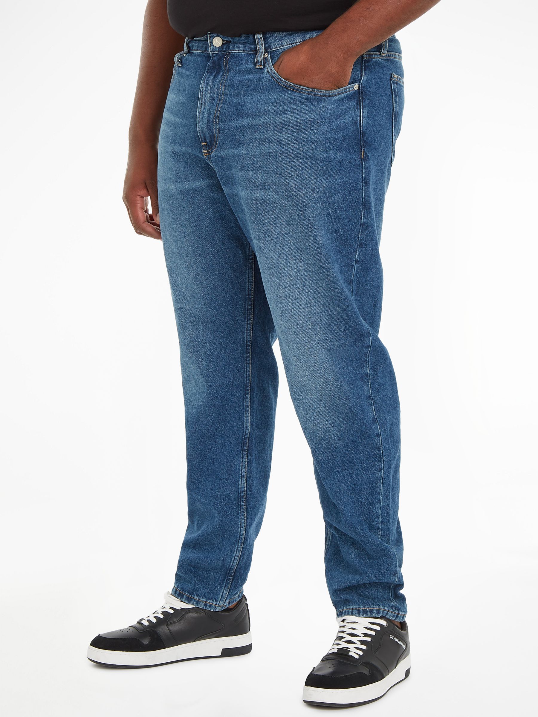 Calvin Klein Jeans Slim Tapered Jeans, Denim Dark, 28R