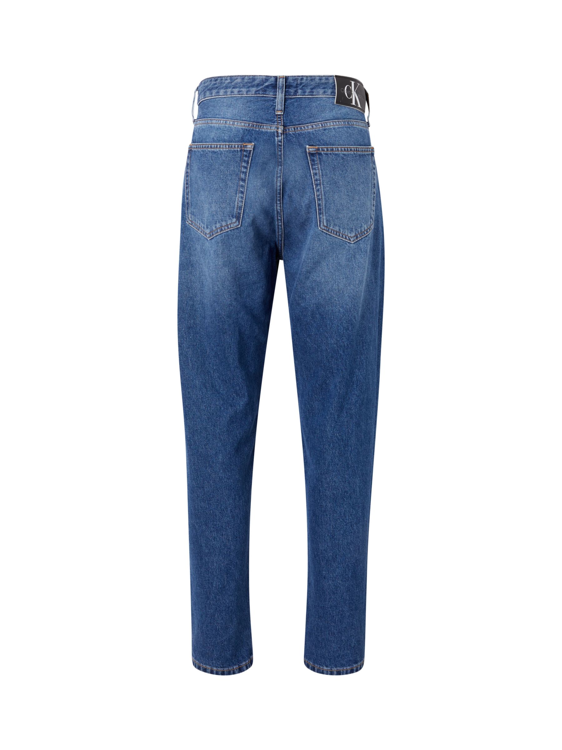 Buy Calvin Klein Jeans Slim Tapered Jeans, Denim Dark Online at johnlewis.com