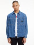 Calvin Klein Jeans Relaxed Denim Shirt, Denim Dark, Denim Dark