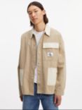 Calvin Klein Jeans Utility Shacket, Neutral Denim