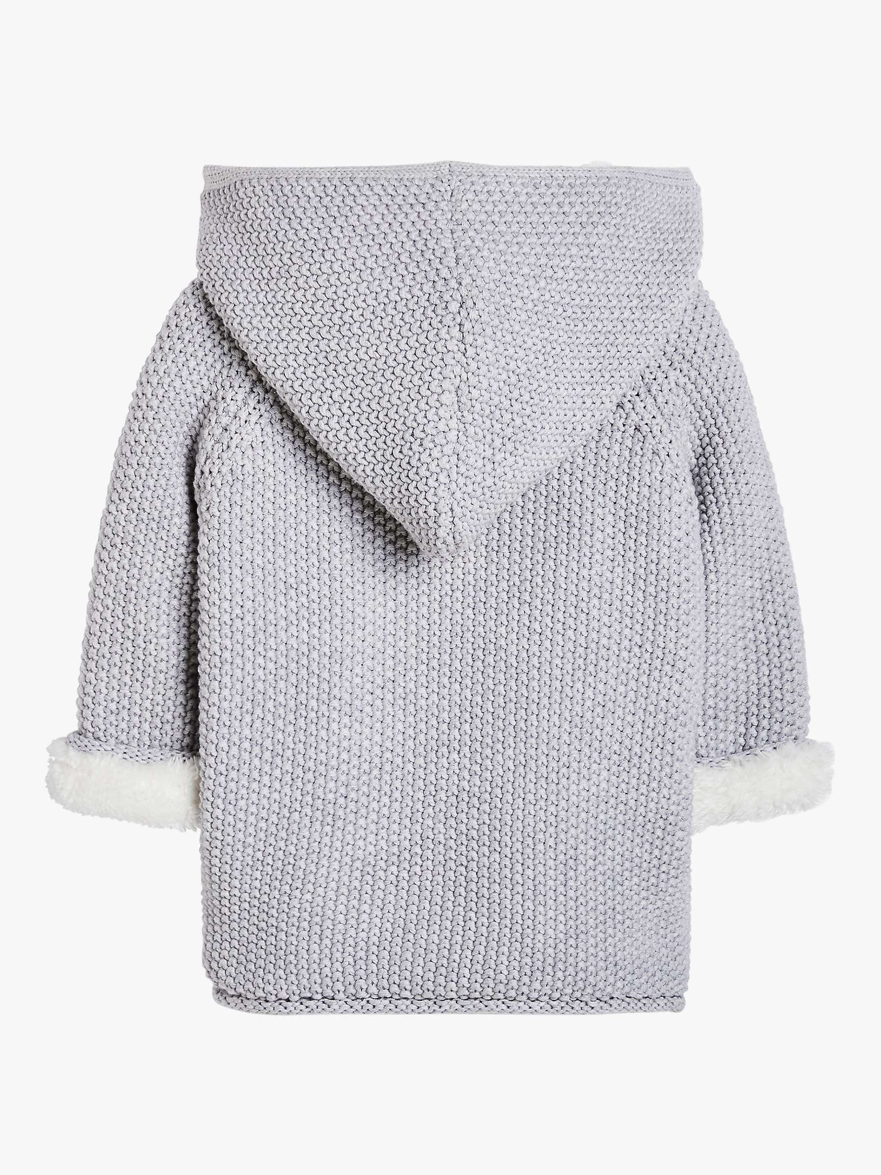 Buy The Little Tailor Baby Plush Lined Knitted Pram Jacket Online at johnlewis.com