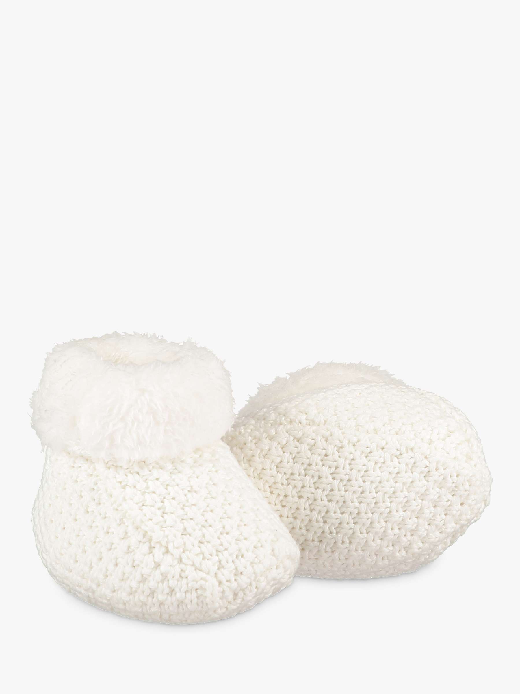 Buy The Little Tailor Baby Knitted Booties Online at johnlewis.com