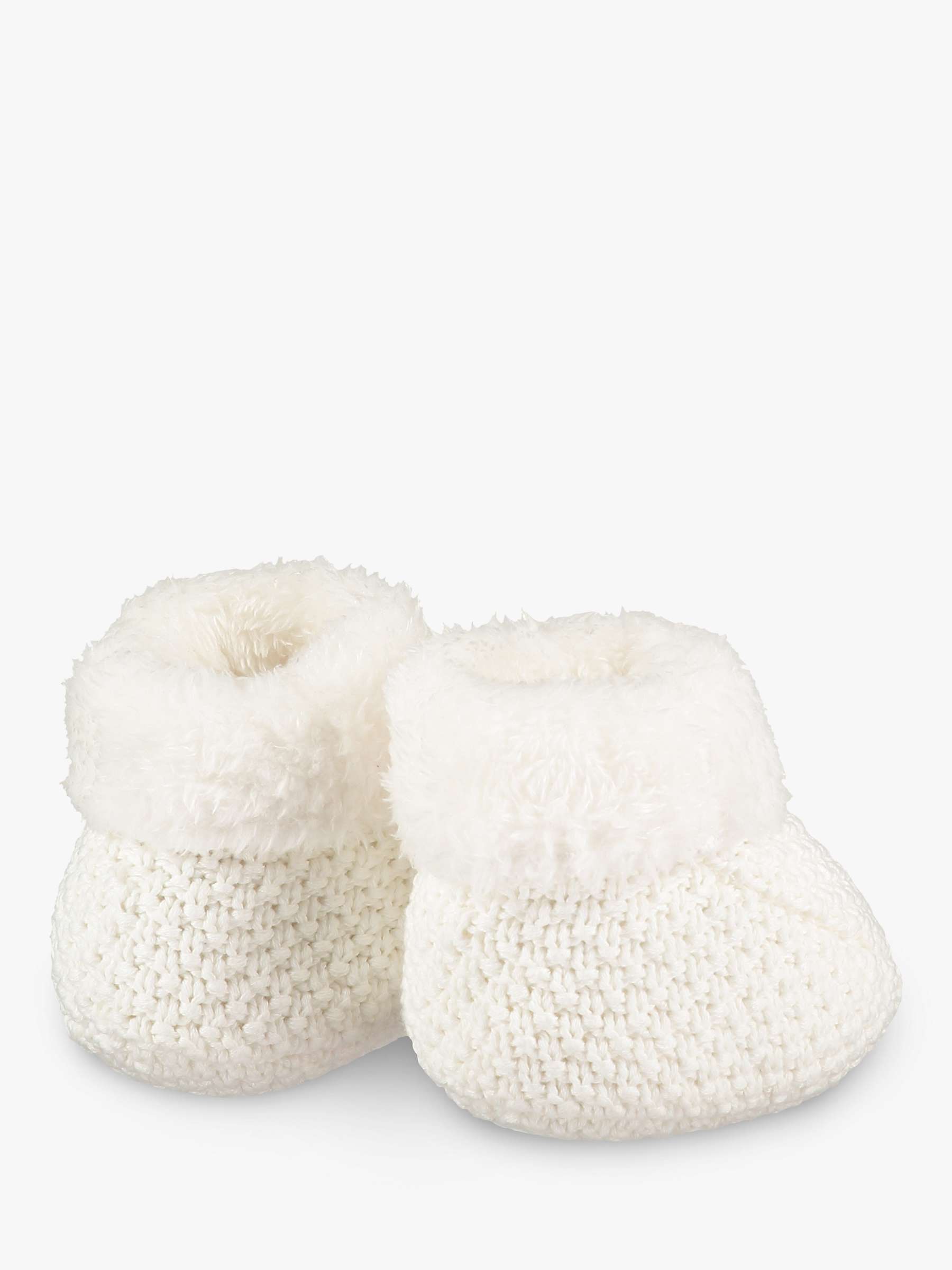 Buy The Little Tailor Baby Knitted Booties Online at johnlewis.com