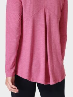 Sweaty Betty Focus Long Sleeve Top, Phlox Pink, XXS