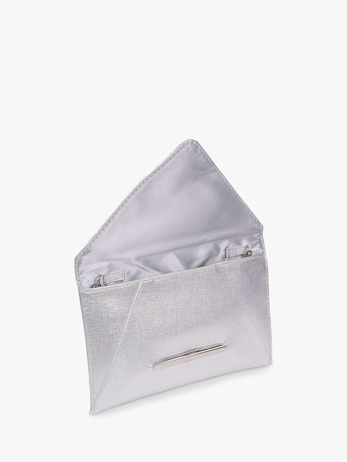 Buy Paradox London Drina Envelope Metallic Clutch Bag Online at johnlewis.com