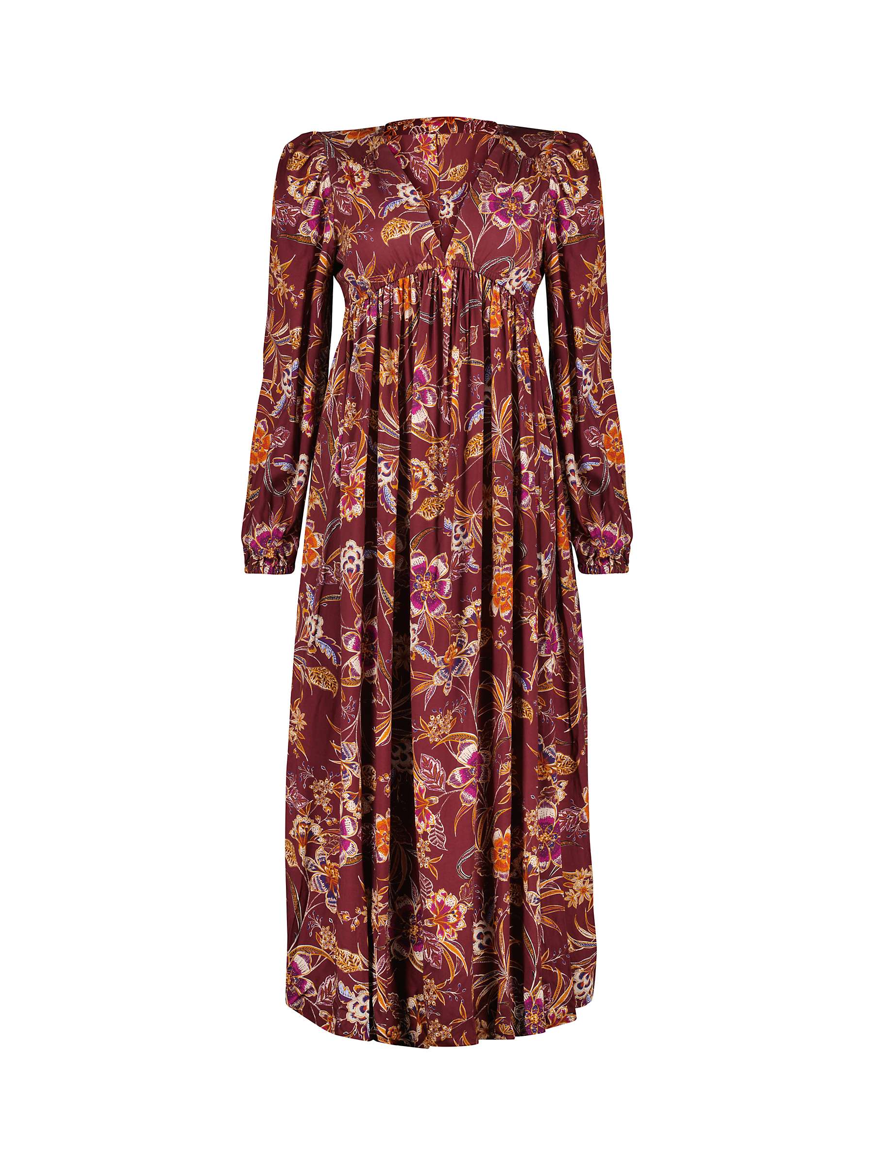 Buy Baukjen Gwyneth Dress, Garnet Woodland Online at johnlewis.com