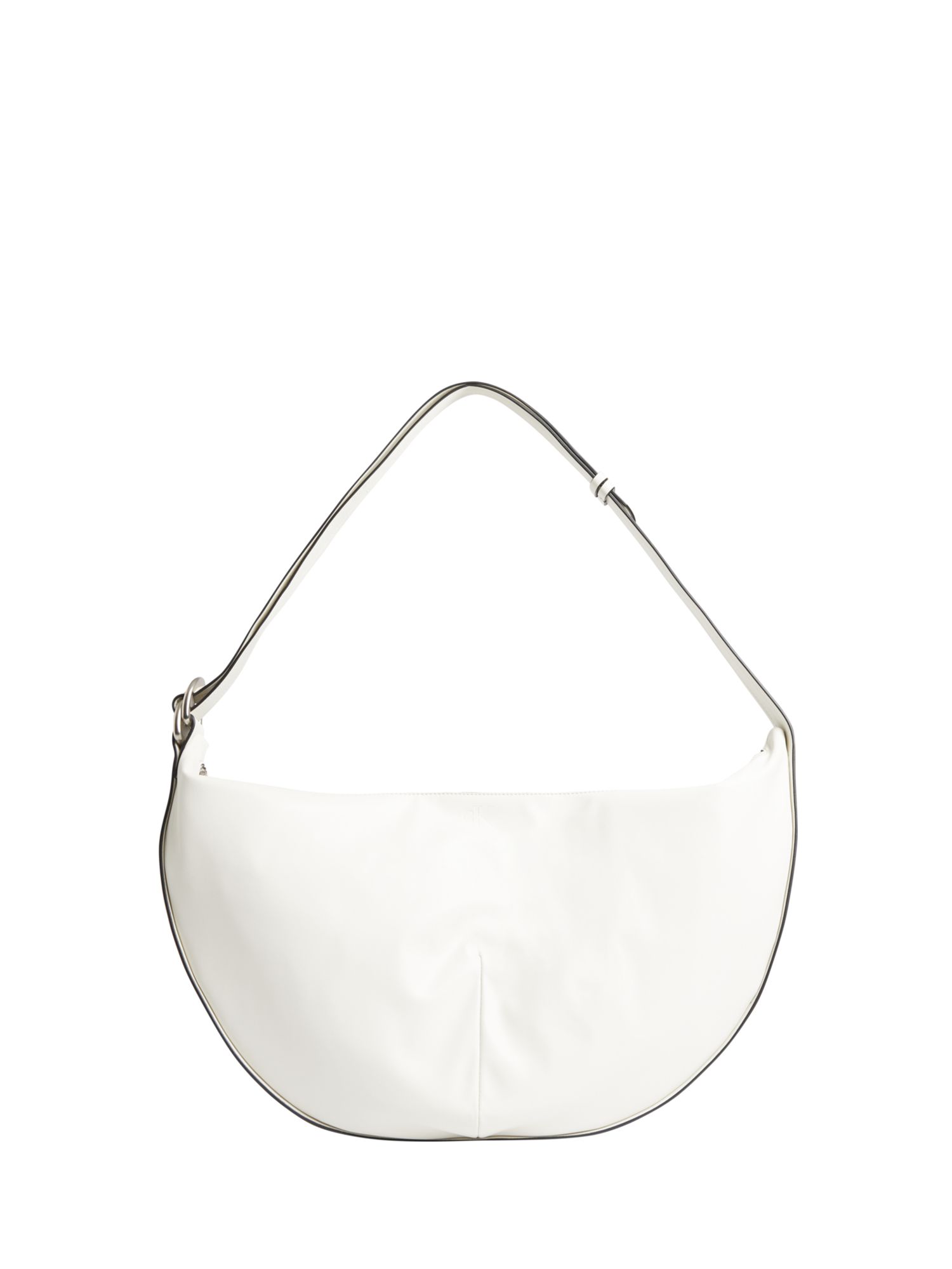 Calvin Klein Large Crescent Bag, Ivory