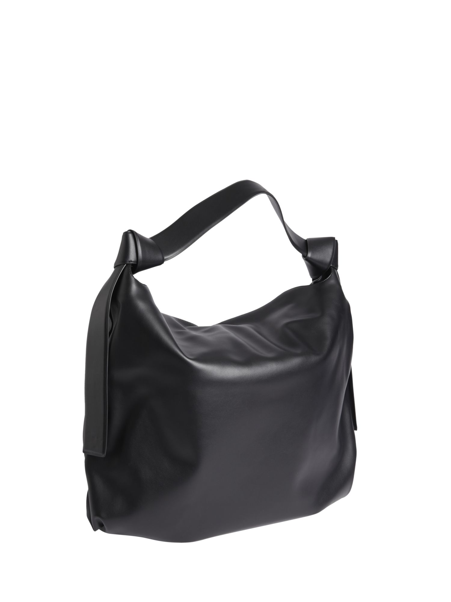 Buy Calvin Klein Tie Knot Detail Tote Bag, Black Online at johnlewis.com