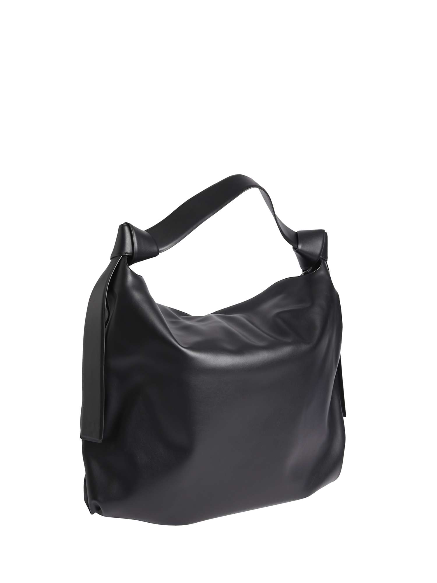 Calvin Klein Tie Knot Detail Tote Bag, Black at John Lewis & Partners