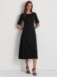 Lauren Ralph Lauren Munzie Fit & Flare Dress, Black