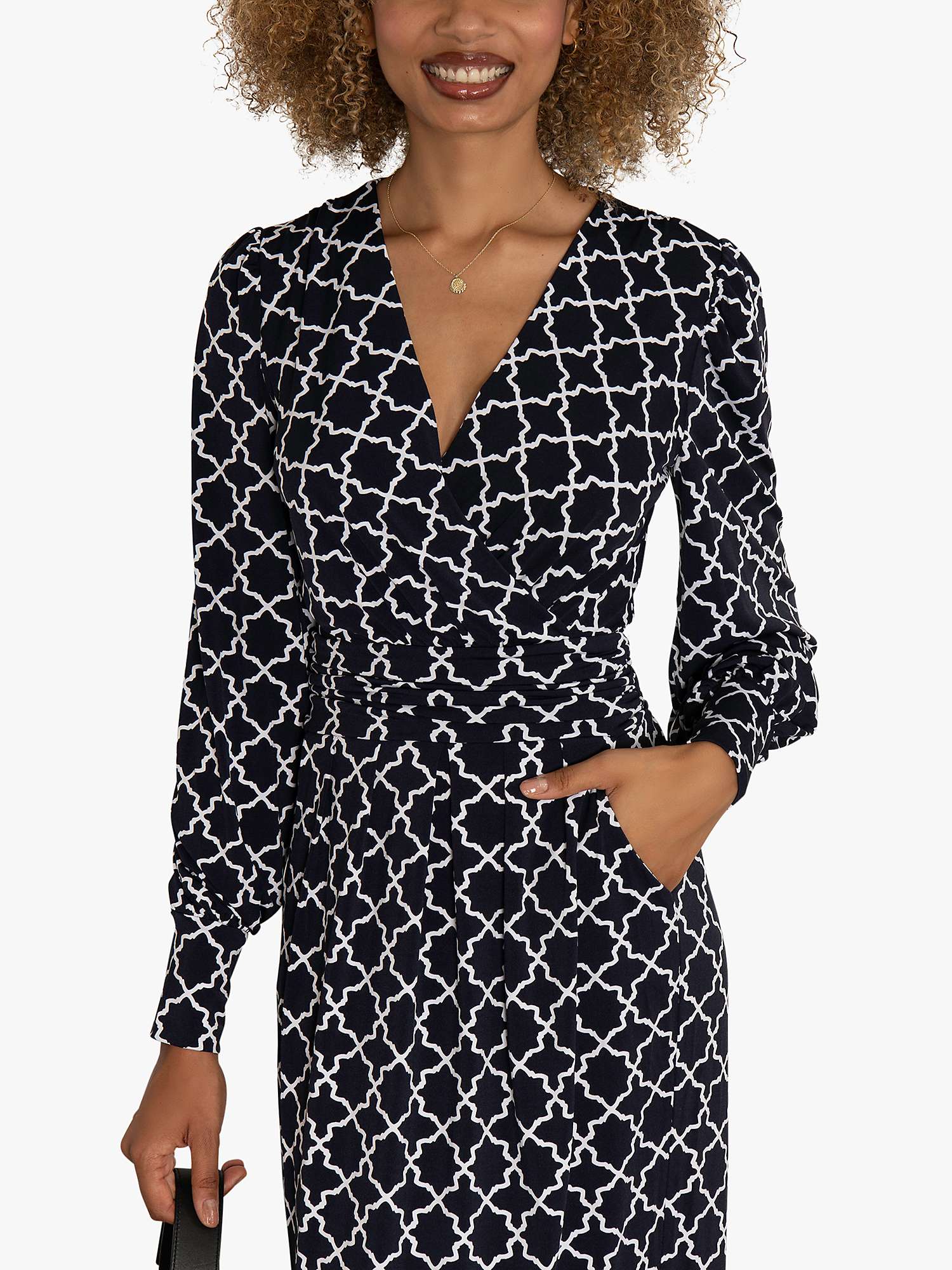 Buy Jolie Moi Danielle Long Sleeve Dress Online at johnlewis.com
