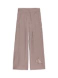 Calvin Klein Kids' Metallic Shine Trousers, Dark Blush