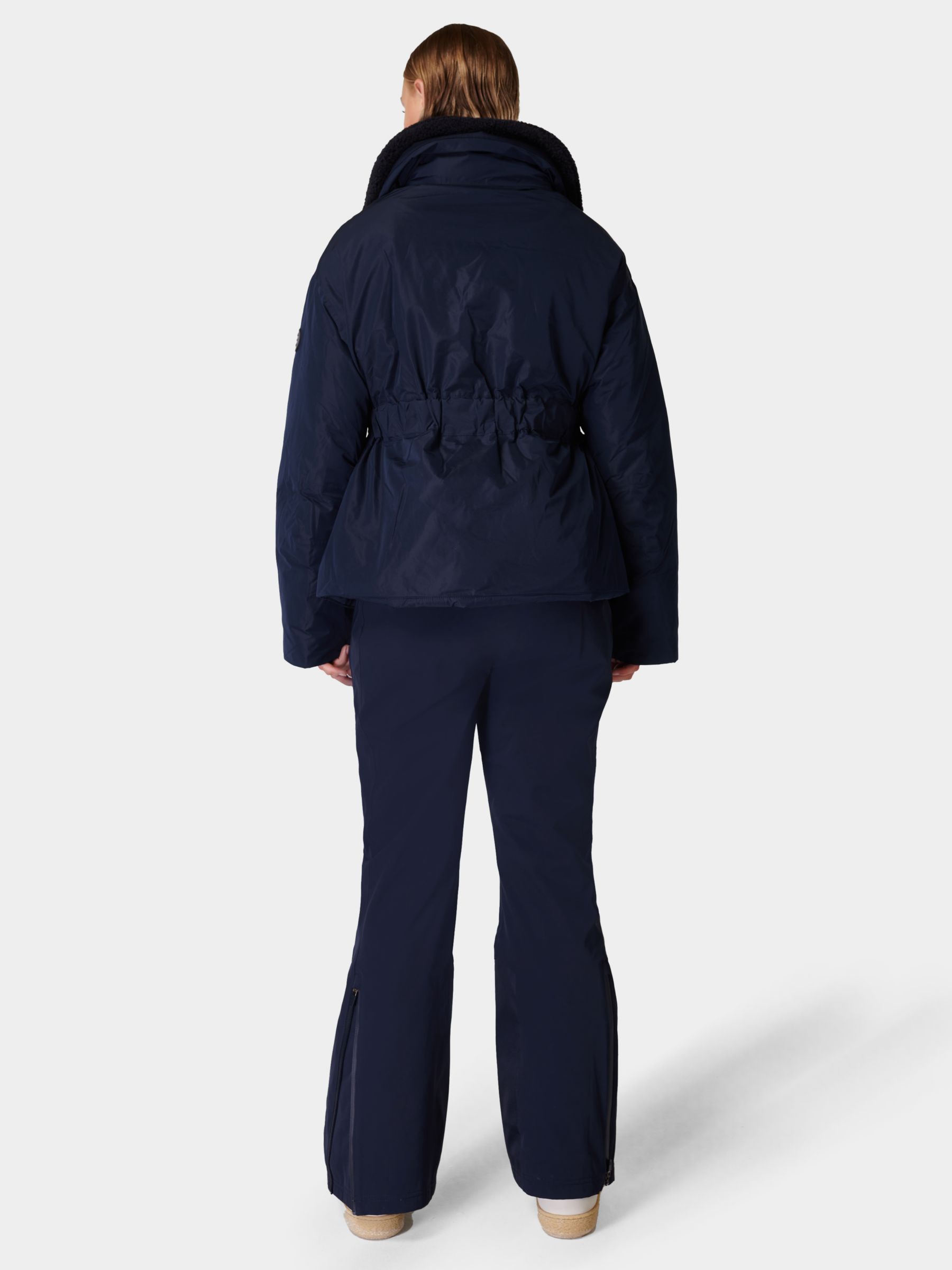 Buy Sweaty Betty Alps Ski Jacket, Navy Blue Online at johnlewis.com