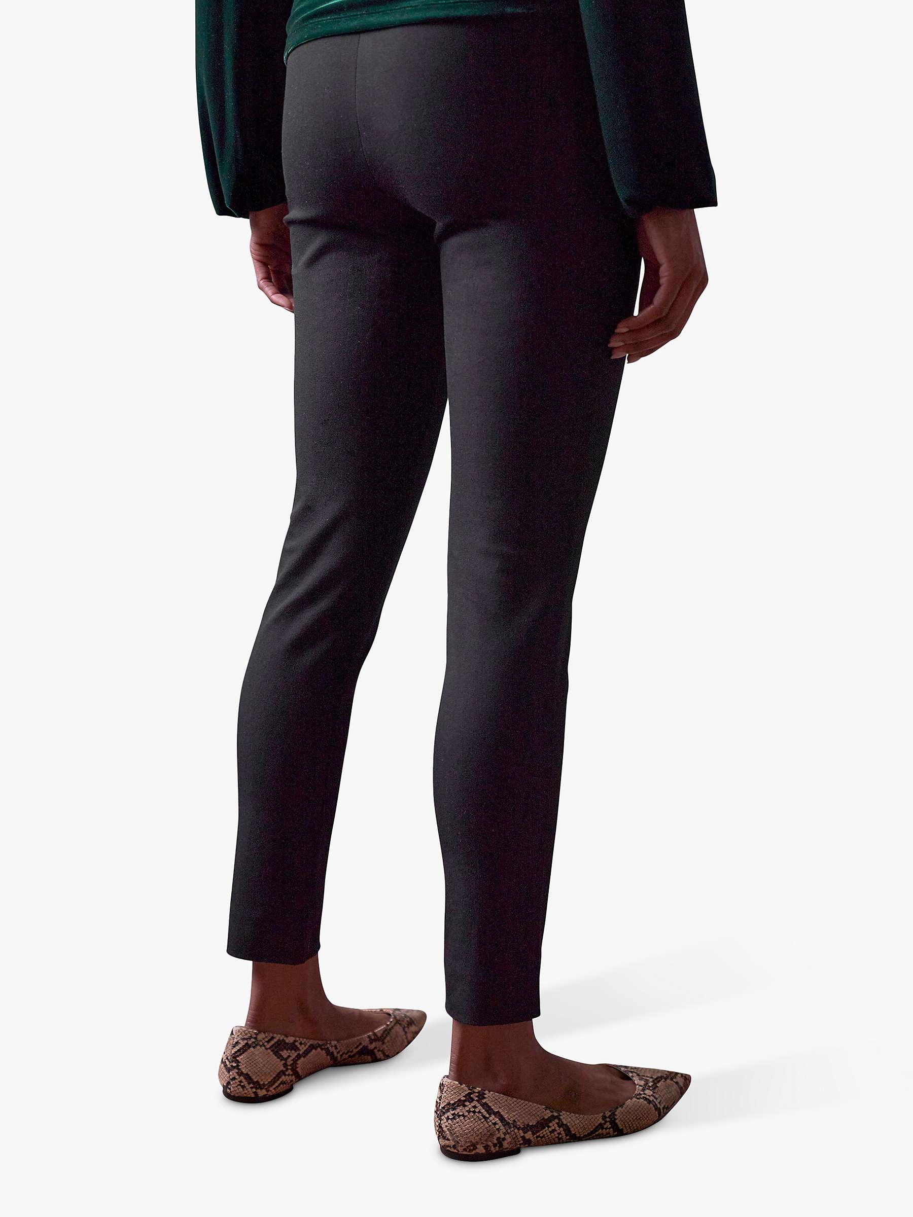Buy Pure Collection Wool Blend Slim Trousers Online at johnlewis.com