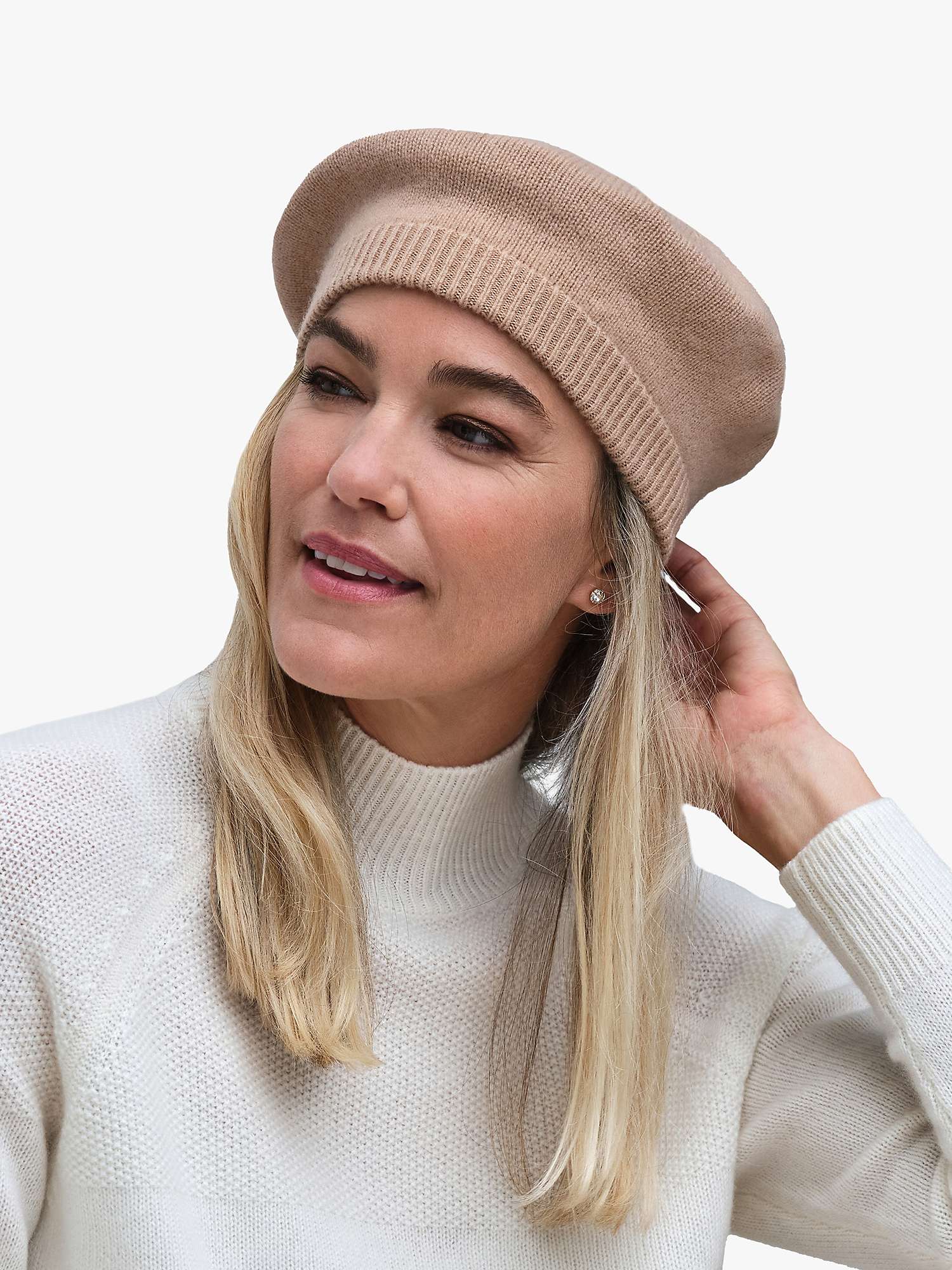Buy Pure Collection Cashmere Beret Online at johnlewis.com