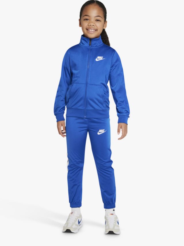 Blue nike tracksuit outlet kids