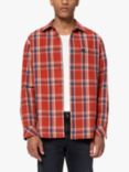 Nudie Jeans Filip Organic Cotton Check Shirt, Red