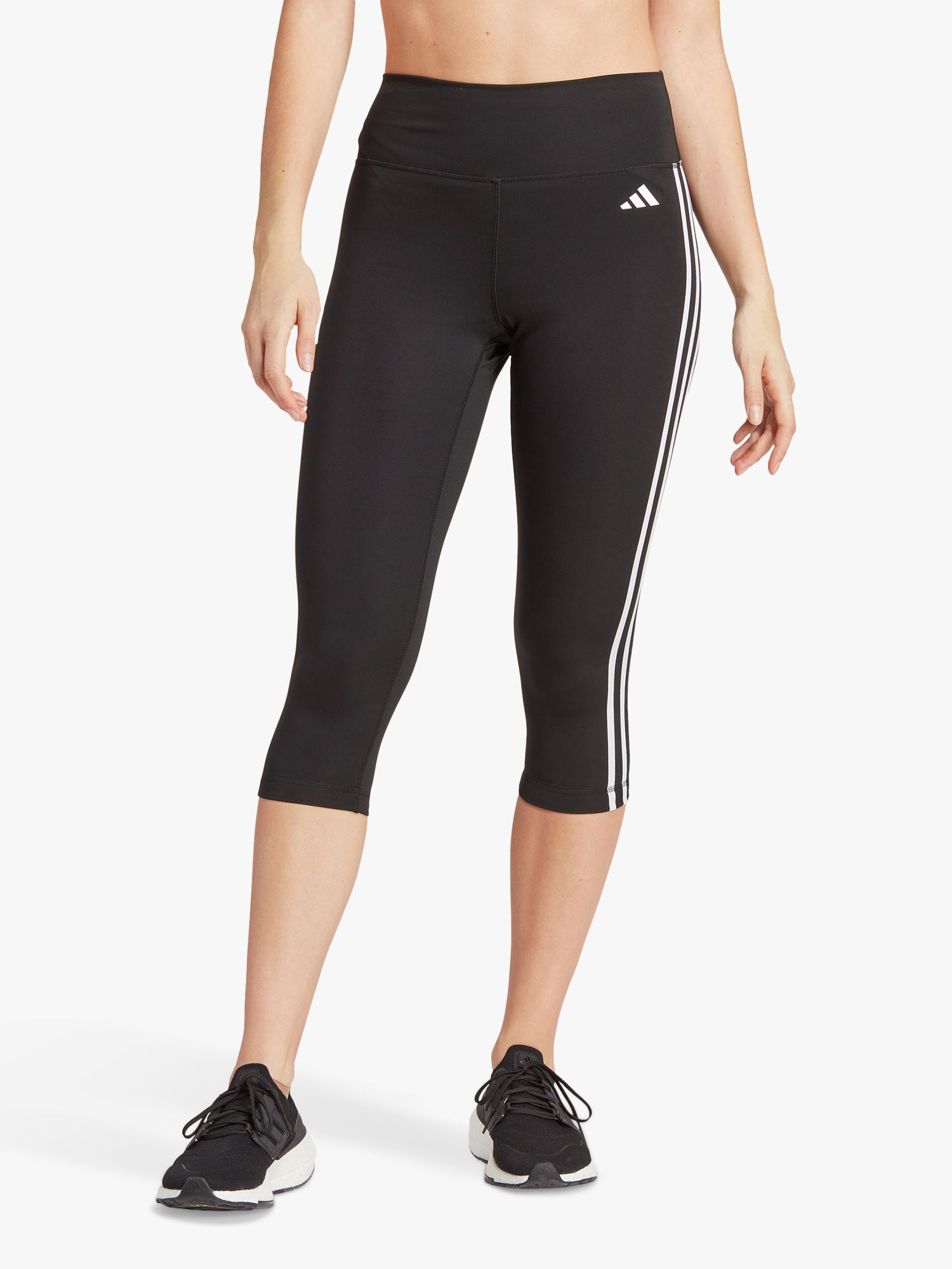 Adidas Women's Linear Leggings (Dark Grey Heather/Rose Tone, Size XL), Women's