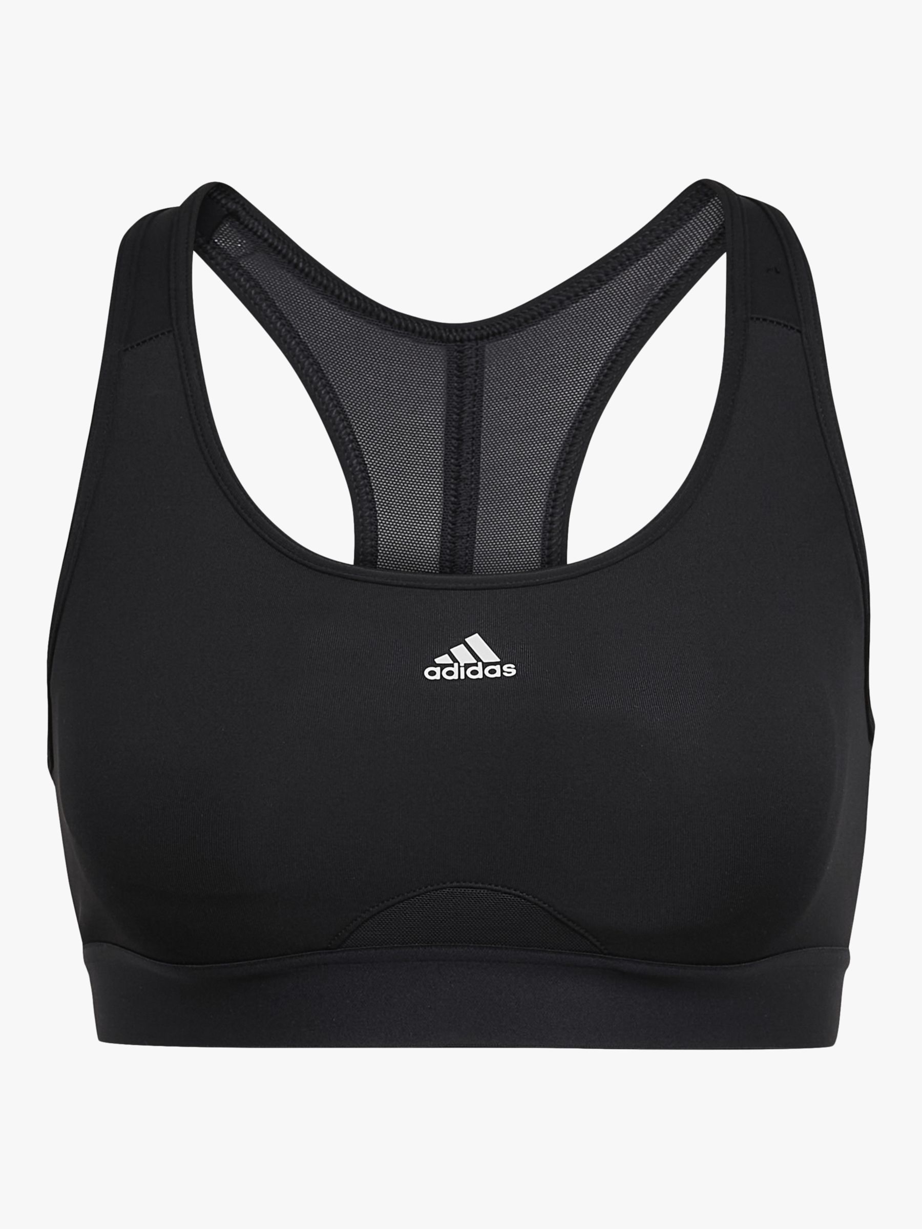Buy online Black Striped Thermal Sports Bra from lingerie for