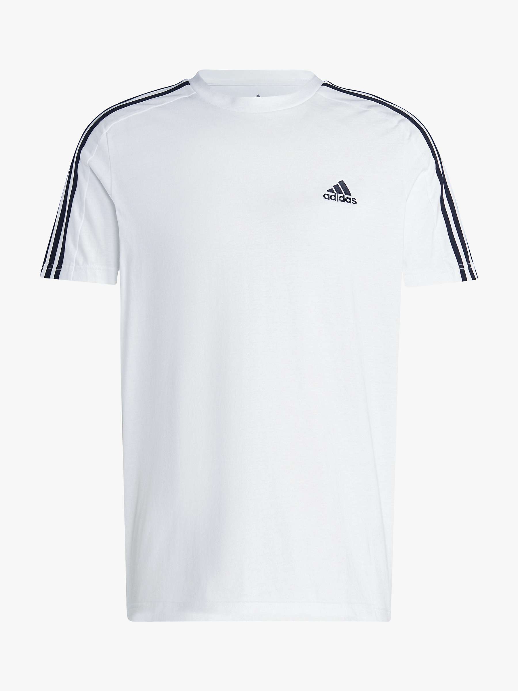 Buy adidas Essentials 3-Stripes T-Shirt Online at johnlewis.com