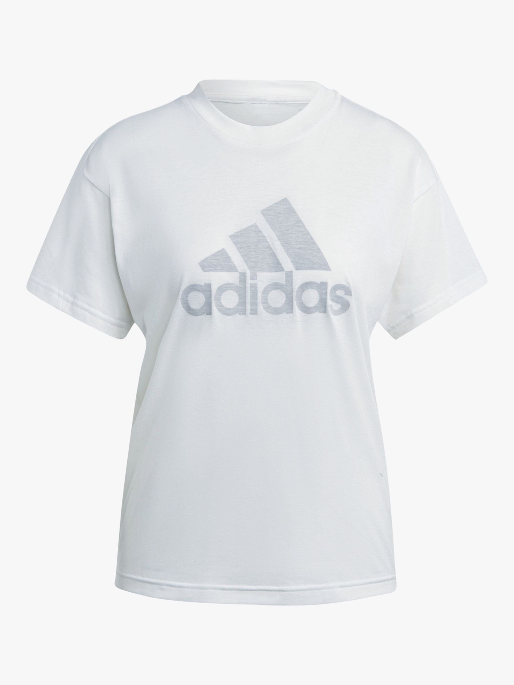 Top, Melange, adidas XS Future Gym White Icons 3.0 Winners Sportswear