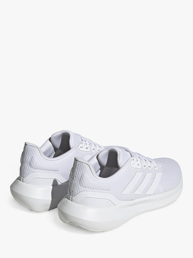 adidas Run Falcon 3.0 Men's Running Shoes, Cloud White/Cloud White/Core Black