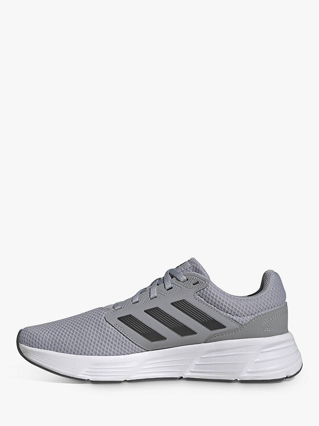 adidas Galaxy 6 Men's Running Shoes, Halo Silver/Carbon/Cloud White