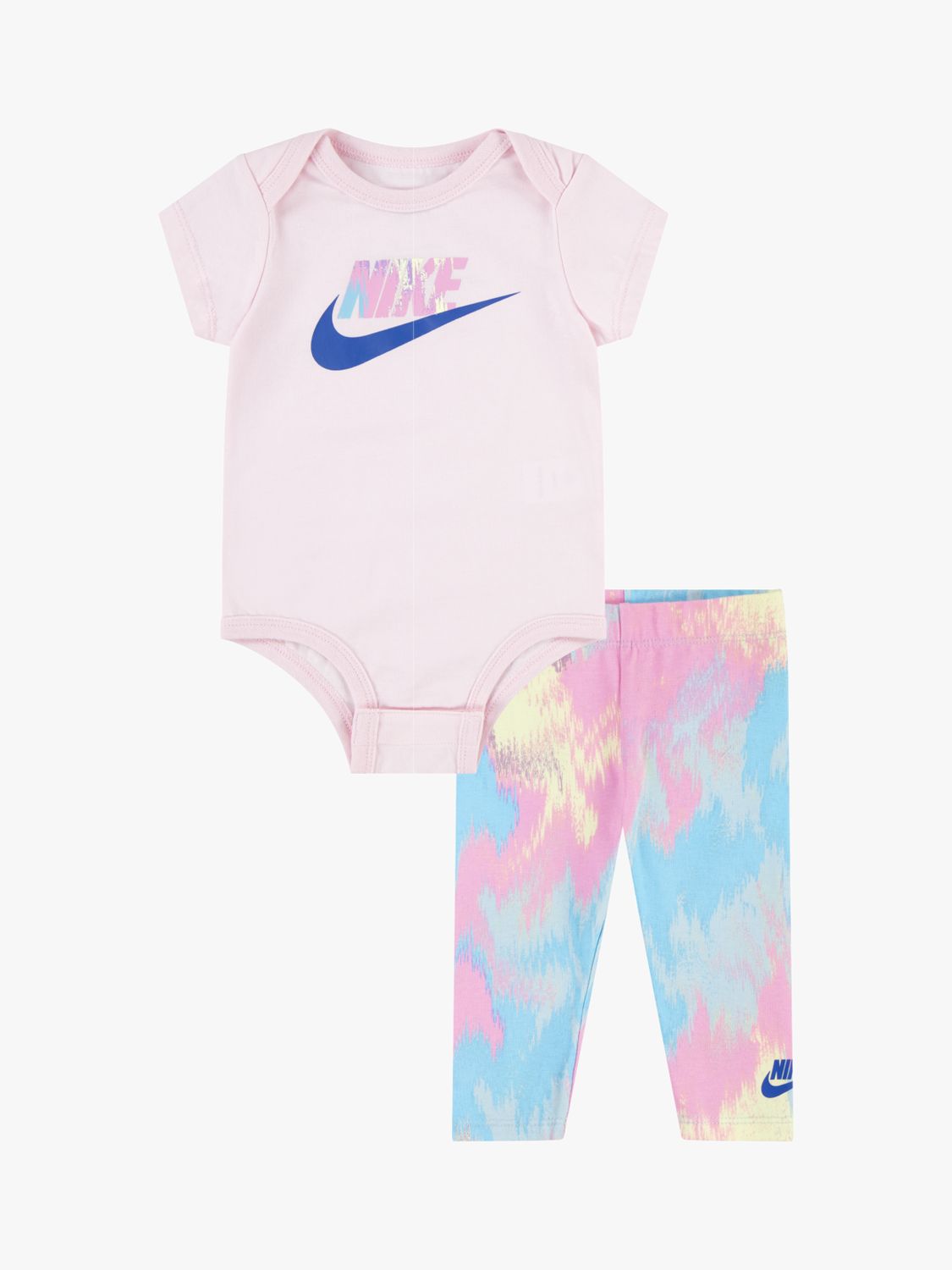 Feed på bryder ud Beliggenhed Nike Baby Bodysuit & Leggings Set, Ocean Bliss, 0-3 months