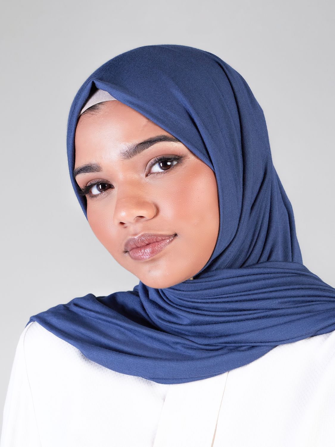 Aab Premium Jersey Hijab, Teal, One Size