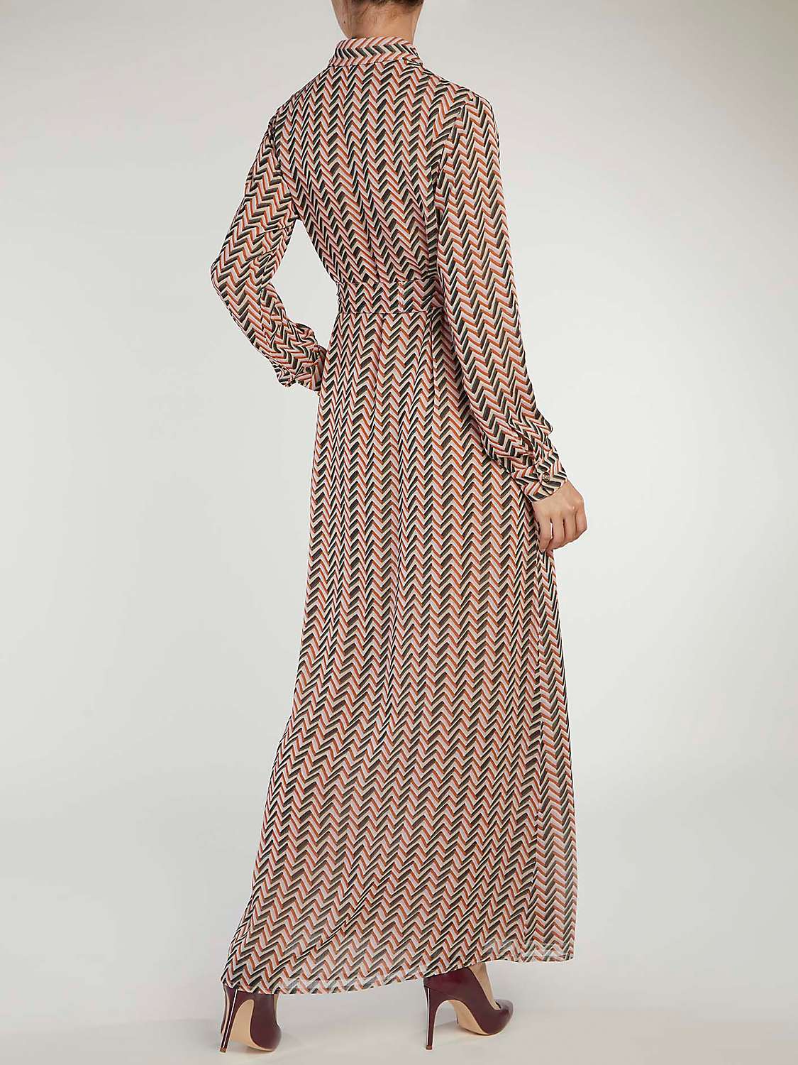 Buy Aab Nami Maxi Dress, Nude/Multi Online at johnlewis.com