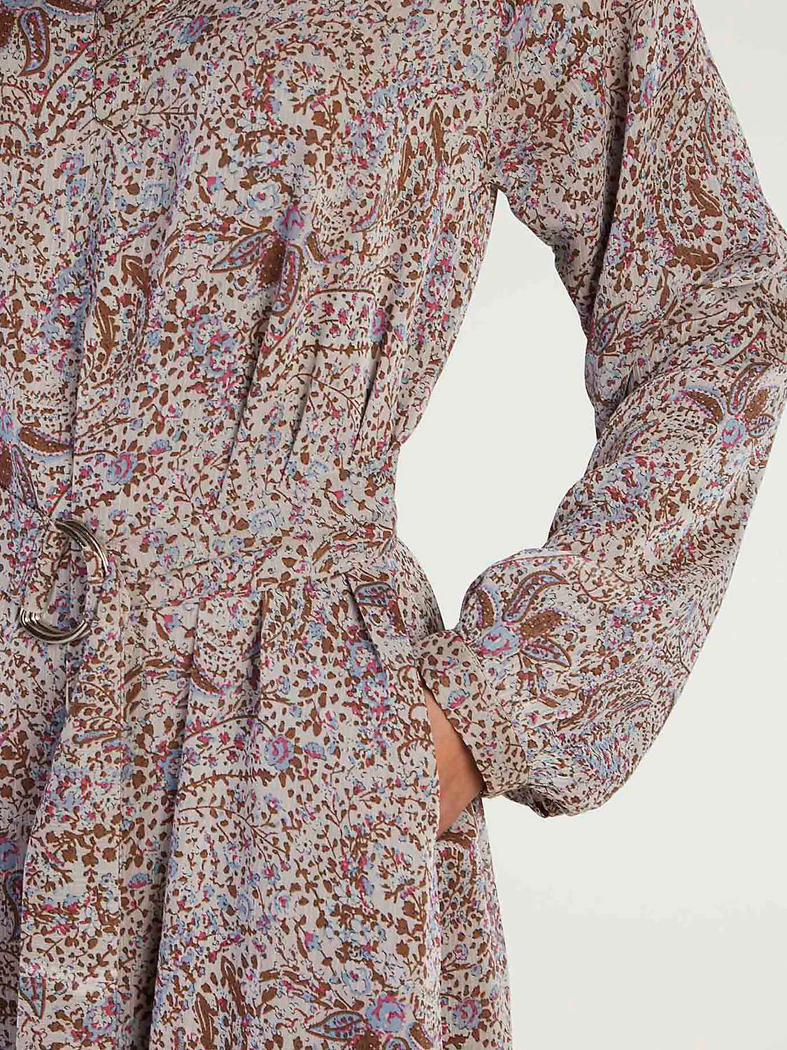 Buy Aab Autumn Paisley Maxi Dress, Beige Online at johnlewis.com