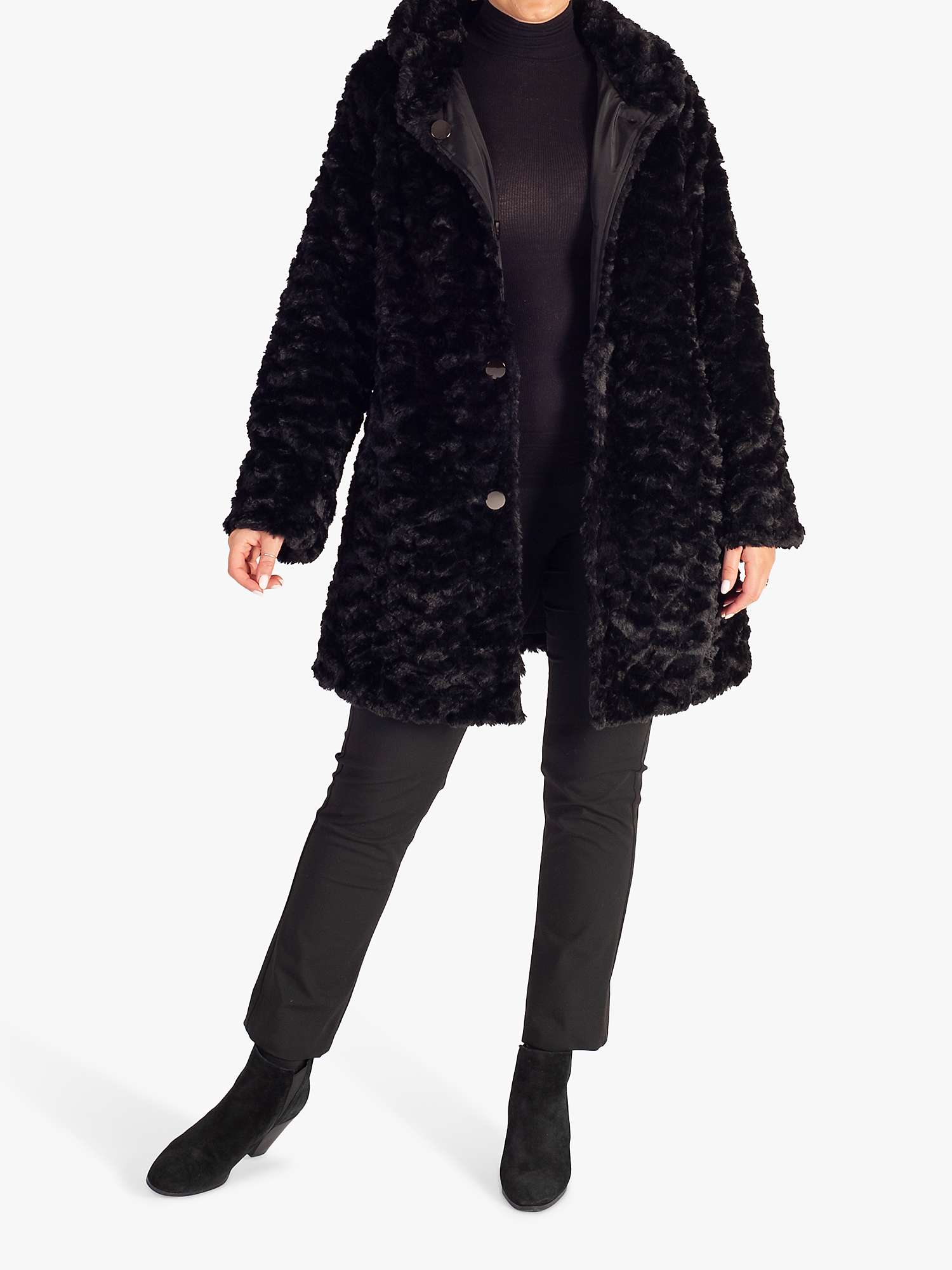 Buy chesca Faux Fur Reversible Coat Online at johnlewis.com