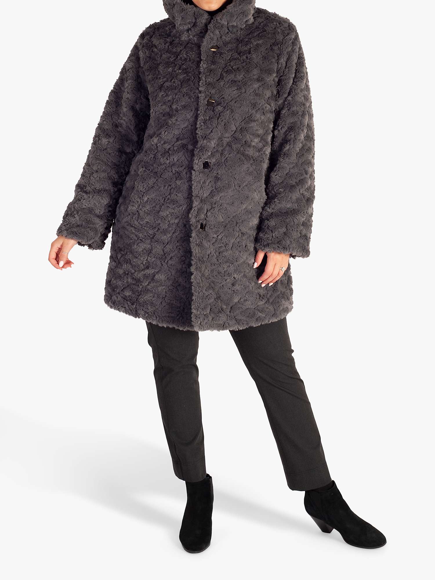 Buy chesca Faux Fur Reversible Coat Online at johnlewis.com