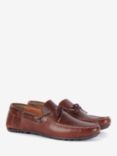 Barbour Jenson Boat Shoes, Cognac