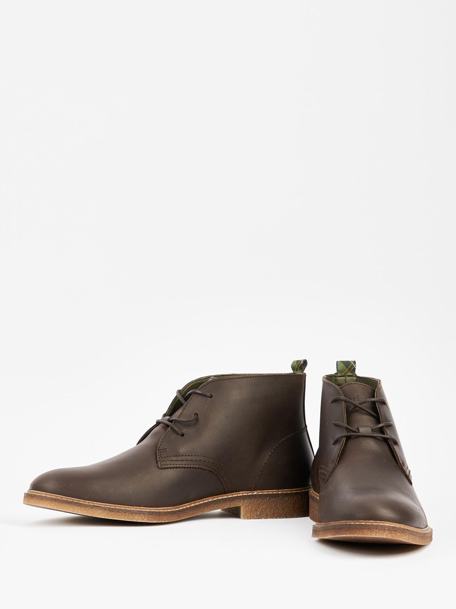 Barbour Sanoran Desert Boots, Brown, 7