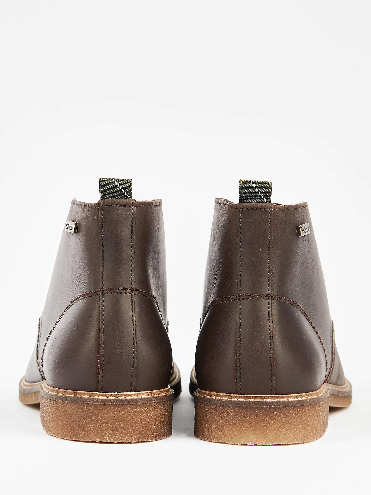 Buy Barbour Sanoran Desert Boots, Brown Online at johnlewis.com