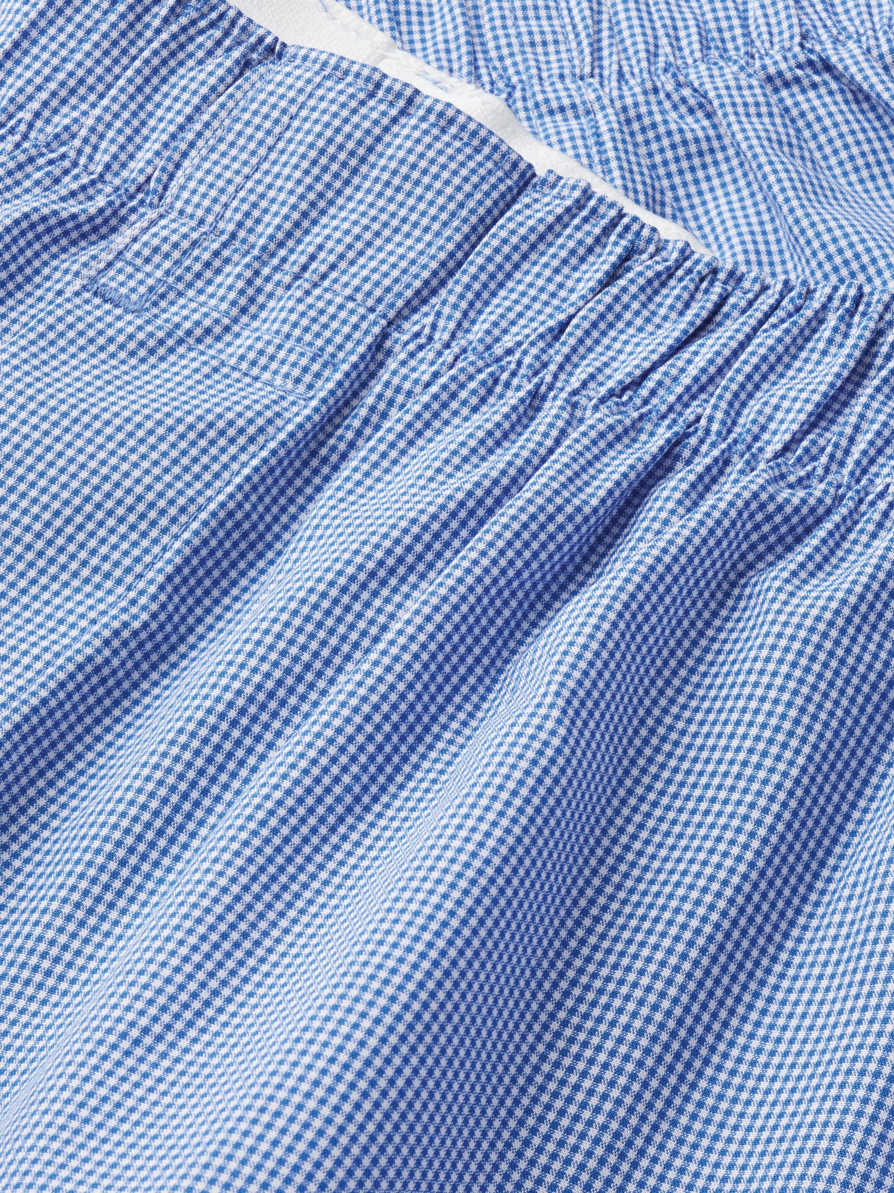 Charles Tyrwhitt Micro Grid Woven Boxers, Royal Blue, M