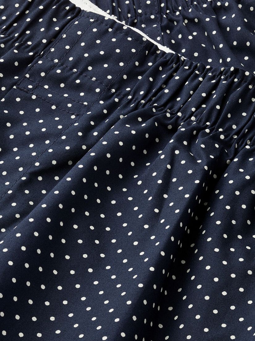Charles Tyrwhitt Dot Print Woven Boxers, Navy, M