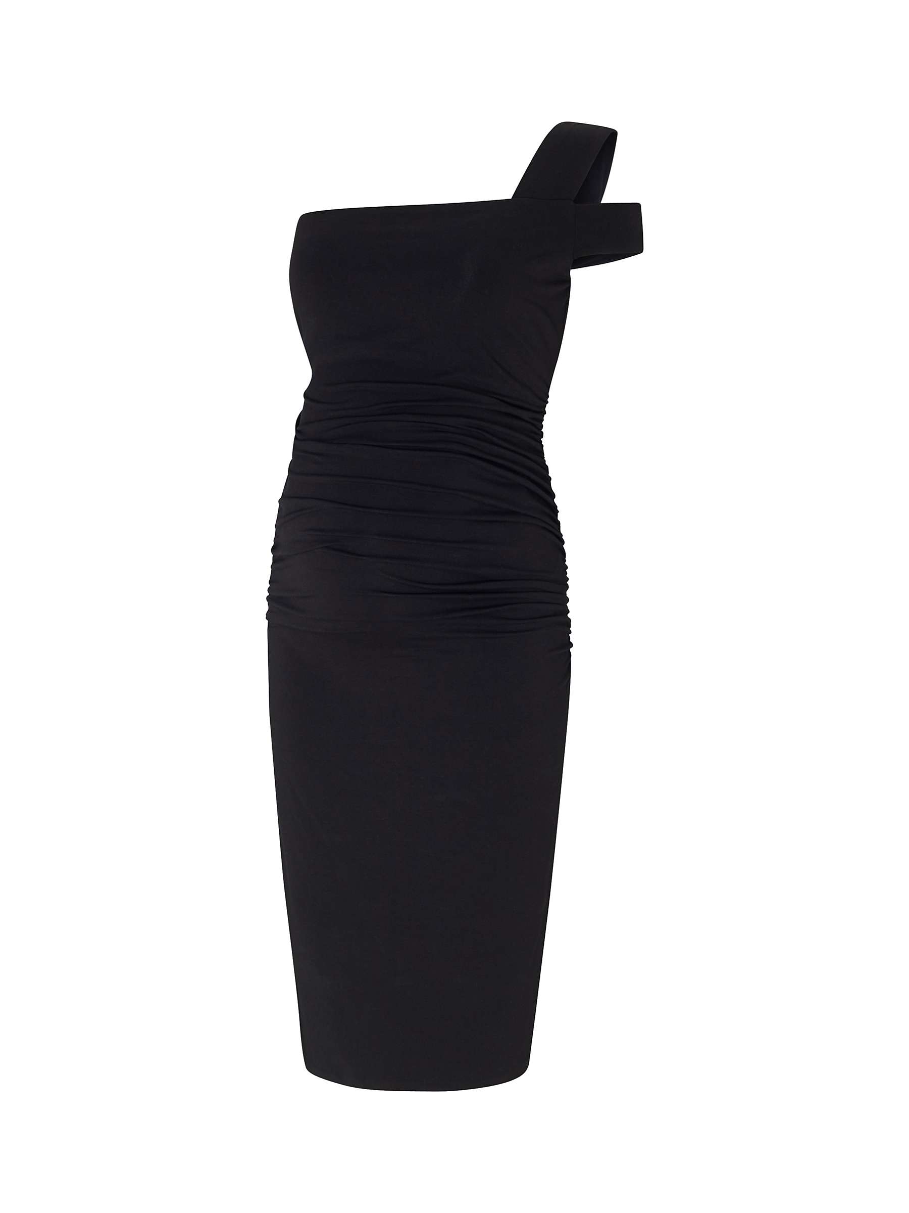 Buy Isabella Oliver Darcie Maternity Knee Length Dress, Caviar Black Online at johnlewis.com