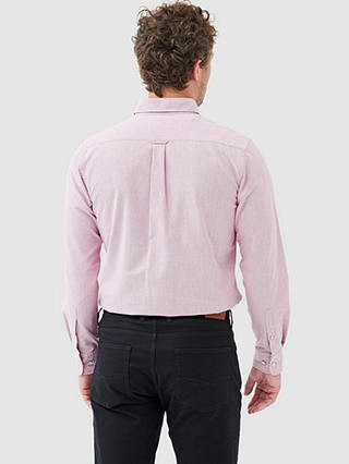 Rodd & Gunn Gunn Oxford Cotton Slim Fit Long Sleeve Shirt, Merlot
