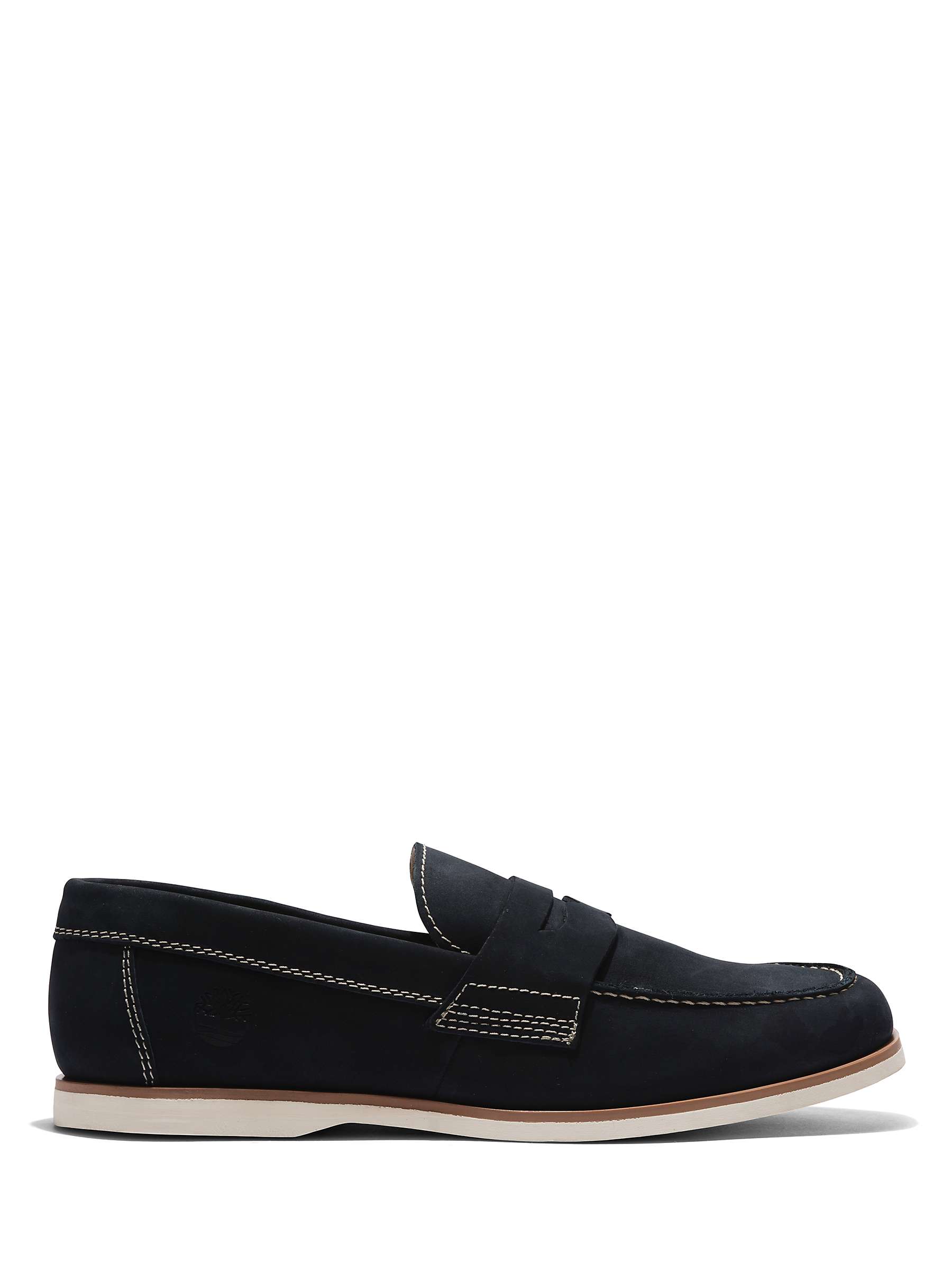 crisis Relajante Especialista Timberland Venetian Suede Loafers, Navy at John Lewis & Partners