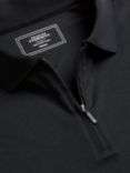 Charles Tyrwhitt Zip Neck Jersey Polo Shirt