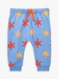 John Lewis ANYDAY Baby Starfish Joggers, Blue