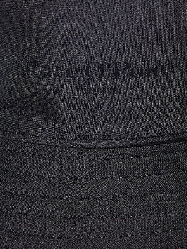 Marc O'Polo Reversible Bucket Hat With Teddy Lining, Black