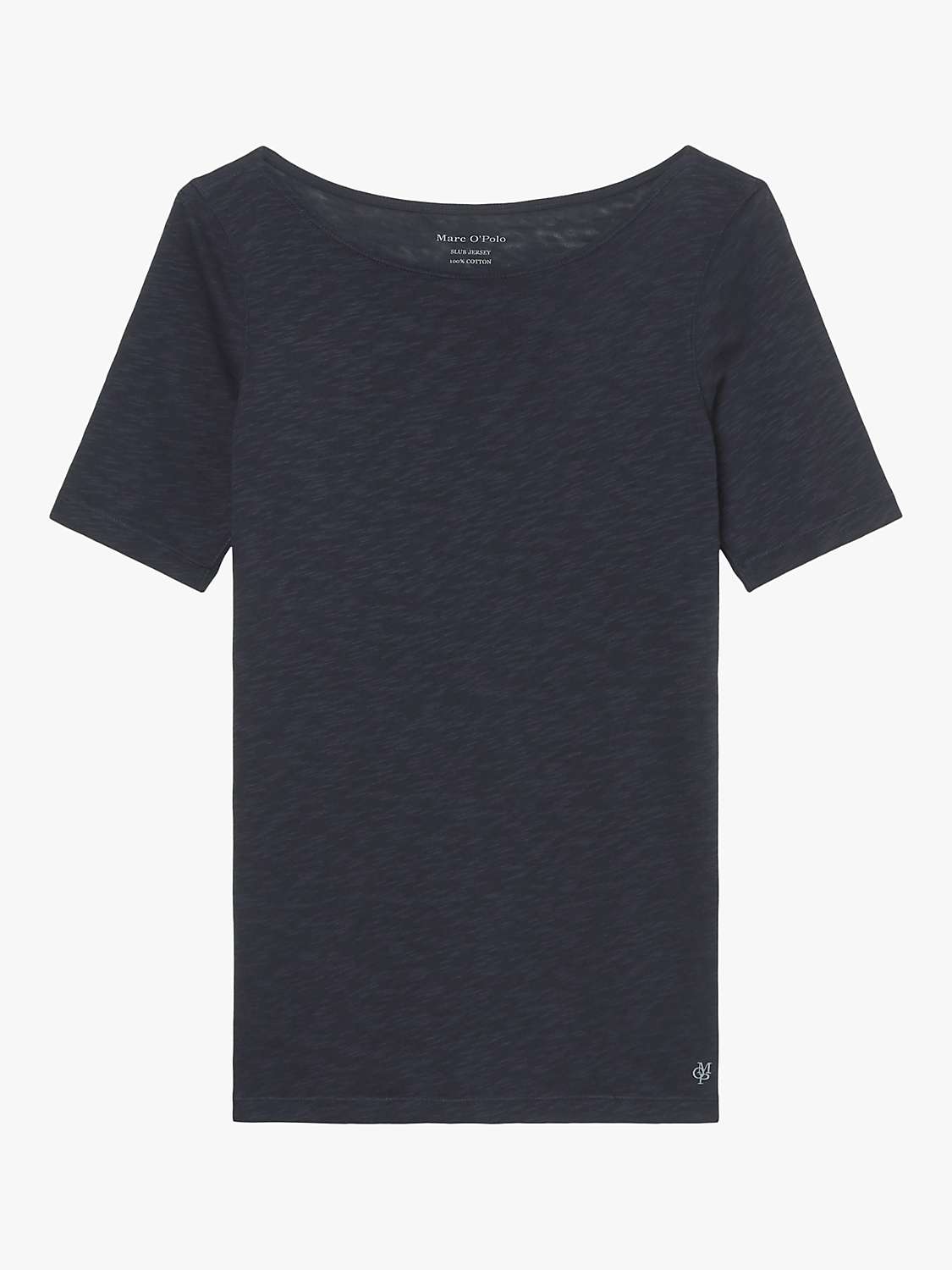 Buy Marc O'Polo Boat Neck Short Sleeve Cotton T-Shirt Online at johnlewis.com