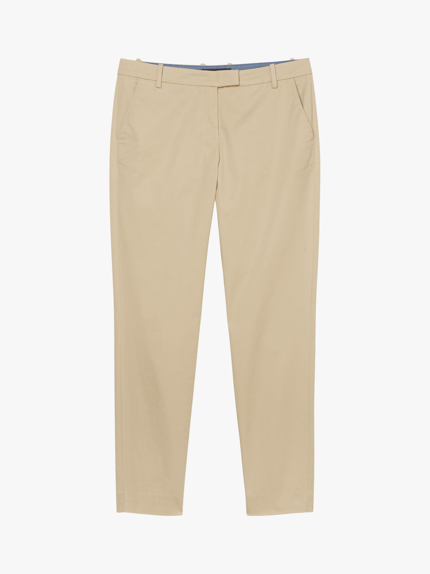 Marc O'Polo Comfy Slim Fit Trousers, Brown at John Lewis & Partners