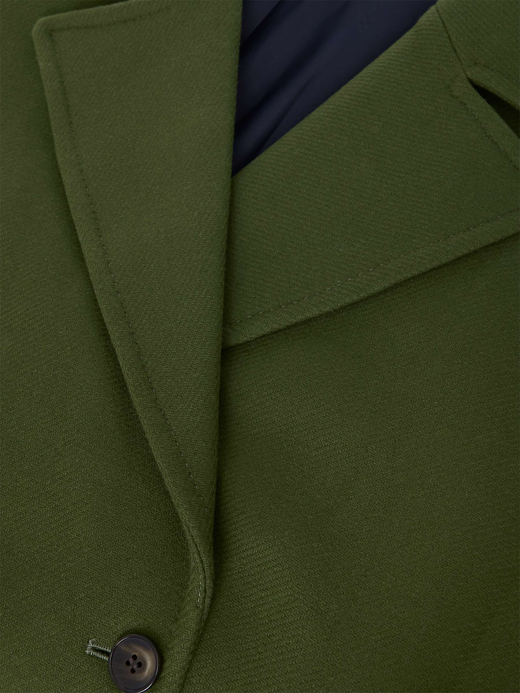 Buy Hobbs Carine Wool Blend Coat, Green Online at johnlewis.com