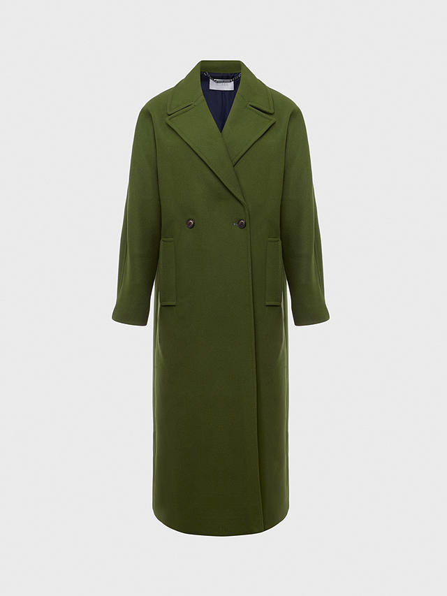 Hobbs Carine Wool Blend Coat, Green