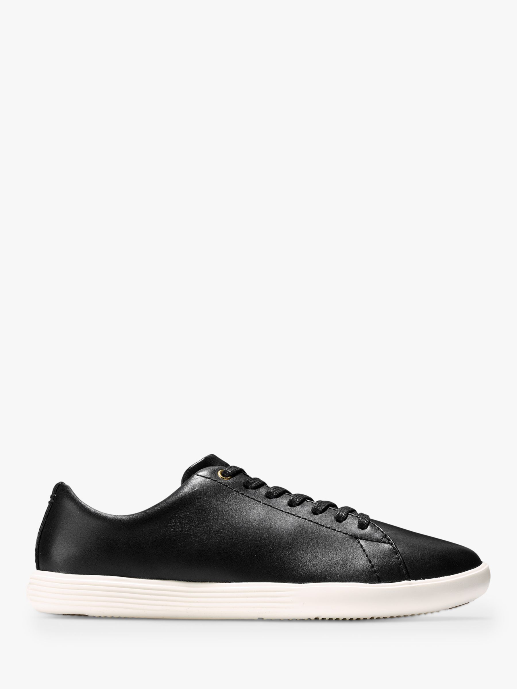 Cole Haan Grand Crosscourt Leather Trainers, Black