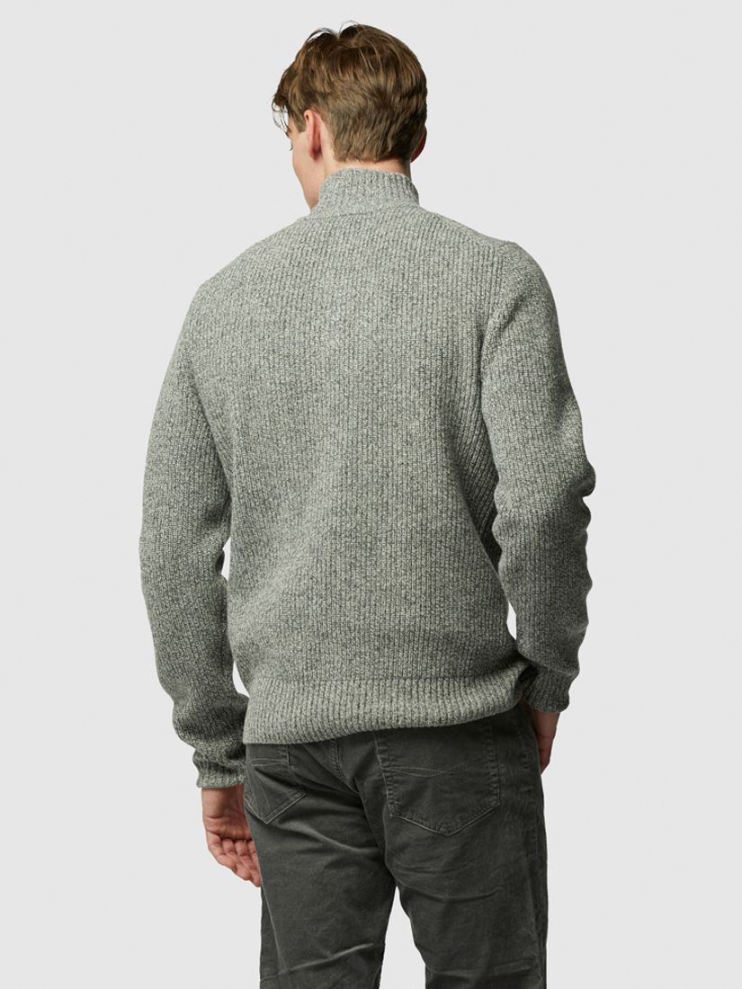 Rodd & Gunn Robbies Road Lambswool Knit Jumper, Asphalt at John Lewis ...